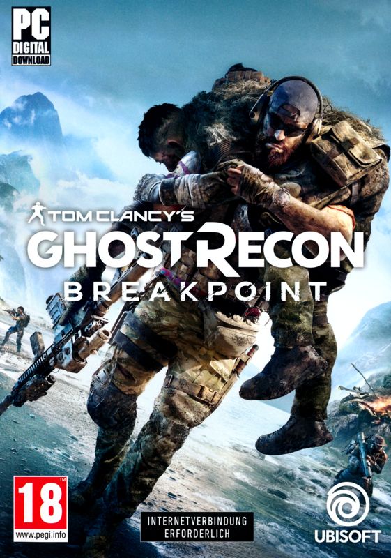 Ghost Recon Breakpoint box art for Playstation 4